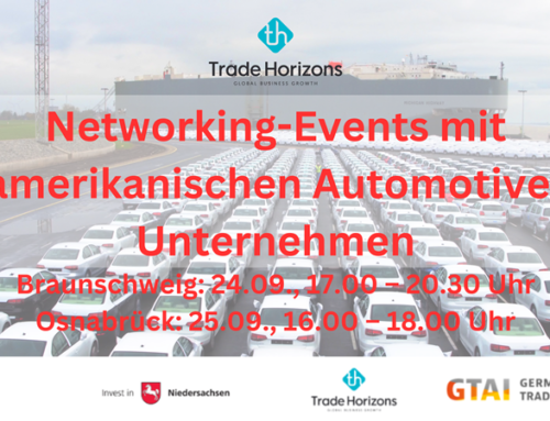 Einladung: Networking-Events in Braunschweig und Osnabrück mit amerikanischen Automotive-Unternehmen